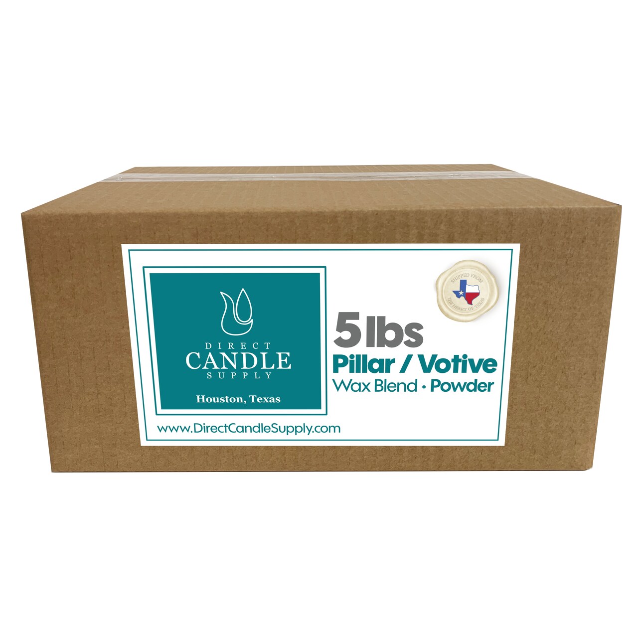 Pillar/Votive Candle Wax blend, 5 lb powder. great for use with molds